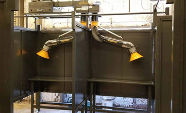 Welding Booths for Schools and Education